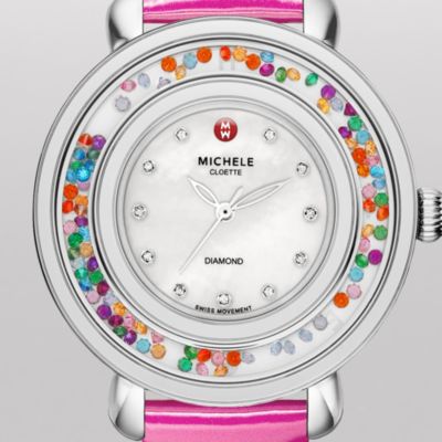 Cloette Carnival, Diamond Dial Pink Patent