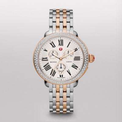 Serein Diamond Two Tone Rose Gold, Two Tone Bracelet