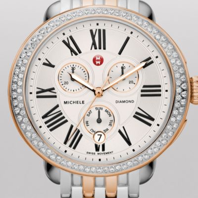 Serein Diamond Two Tone Rose Gold, Two Tone Bracelet