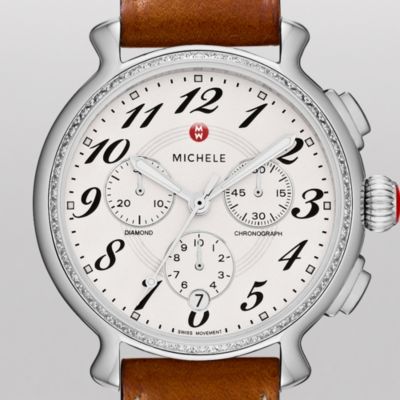 Fluette Diamond, Saddle Calfskin