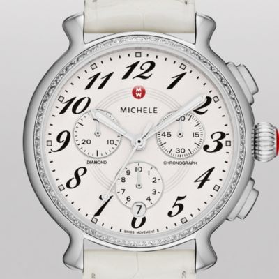 Fluette Diamond, White Alligator