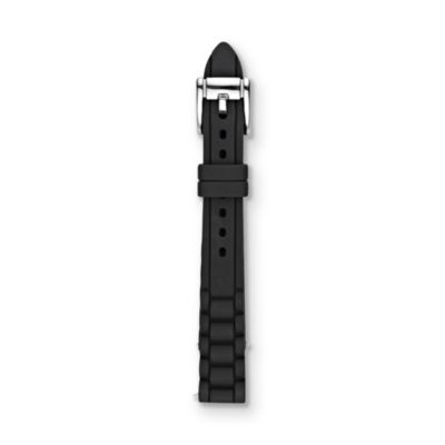 S141002 - Silicone Watch Strap – Black