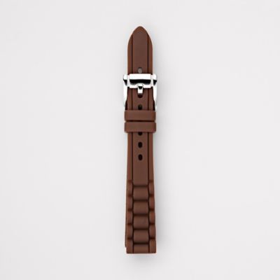 S141032 - Silicone Watch Strap - Brown