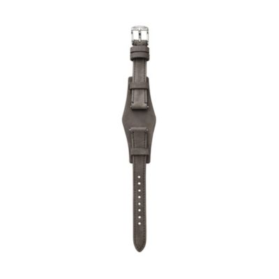 S141040 - Heirloom Leather Watch Strap - Grey