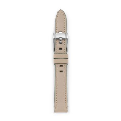 S141060 - Leather Watch Strap – Bone and Teal
