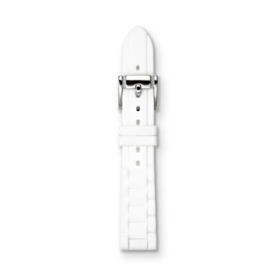 S181006 - Silicone Watch Strap - White