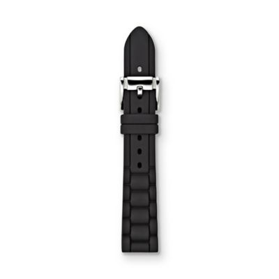S181007 - Silicone Watch Strap - Black