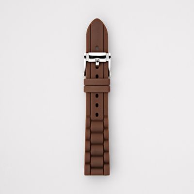 S181010 - Silicone Watch Strap - Brown
