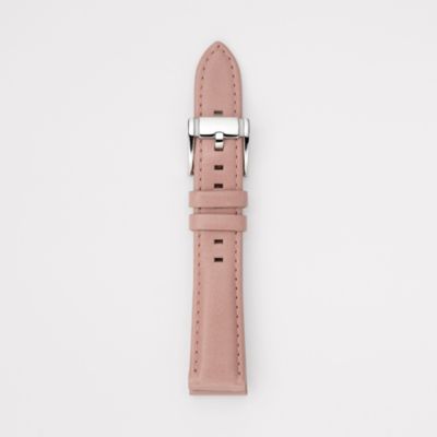 S181023 - Leather Watch Strap - Pink