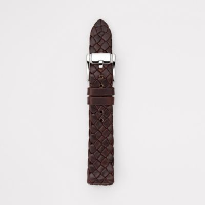 S181024 - Leather Watch Strap - Brown