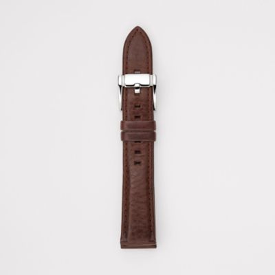 S181027 - Leather Watch Strap - Brown