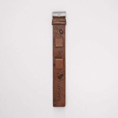S181036 - Leather Watch Strap - Brown