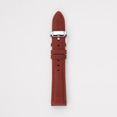 S181037 - Leather Watch Strap - Cinnamon