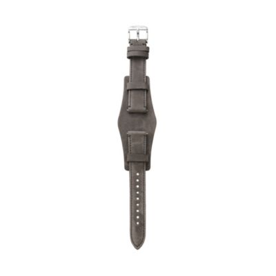 S181043 - Heirloom Leather Watch Strap - Grey