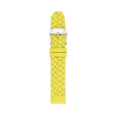 S181067 - Leather Watch Strap - Yellow