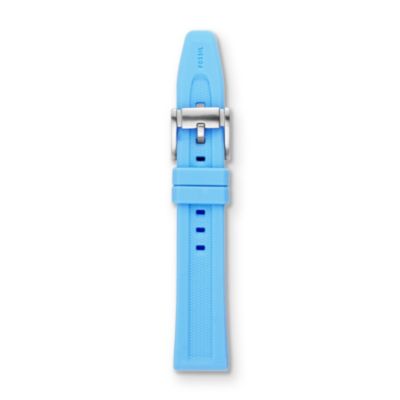 S181101 - Silicone Watch Strap - Aqua