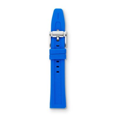S181102 - Silicone Watch Strap - Blue