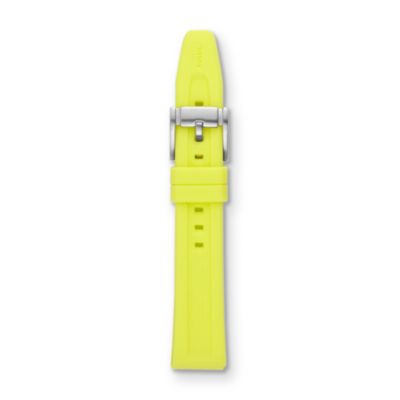 S181107 - Silicone Watch Strap - Yellow