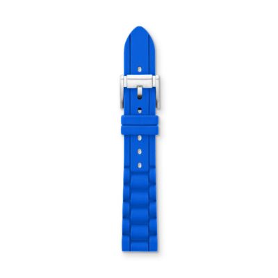 S181109 - Cinturino in silicone - Blu
