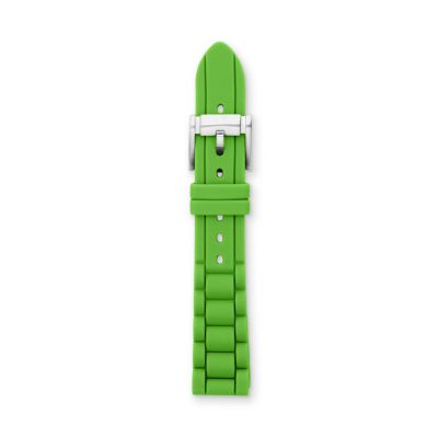 S181113 - Cinturino in silicone - Verde