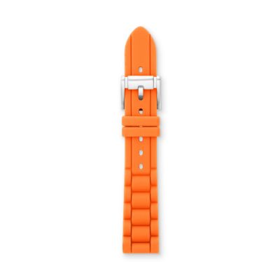 S181115 - Cinturino in silicone - Arancio