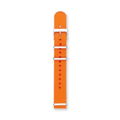 S181124 - Polyester 18mm Watch Strap - Orange