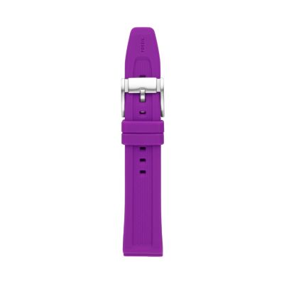 S201003 - Silicone 20mm Watch Strap - Purple