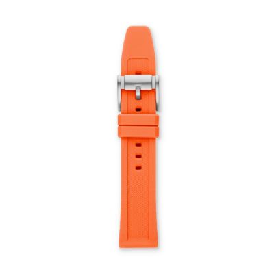 S201004 - Silicone 20mm Watch Strap - Coral