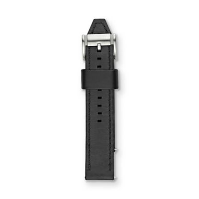 S221001 - Leather Watch Strap - Black