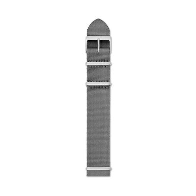 S221009 - Nylon Watch Strap - Grey