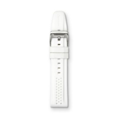 S221026 - Silicone Watch Strap - White