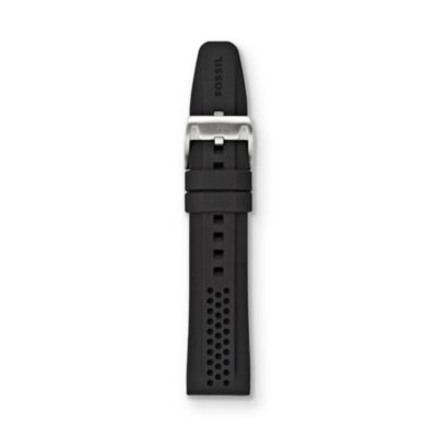 S221027 - Silicone Watch Strap - Black