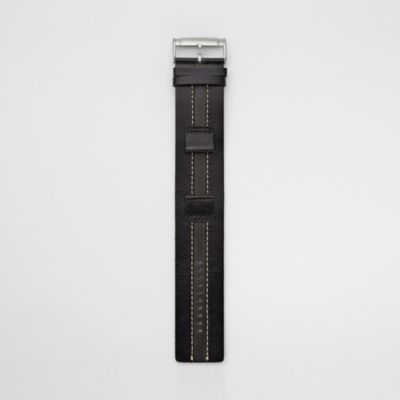 Fossil Leather Watch Strap - Black