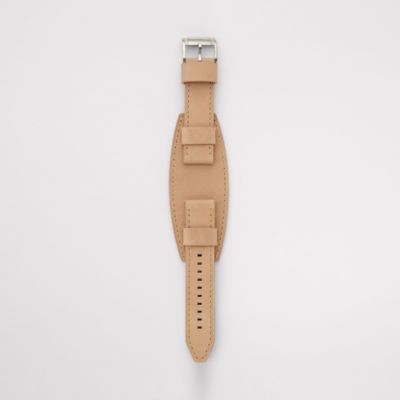 S221048 - Leather Watch Strap - Tan