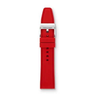 S221052 - Silicone Watch Strap - Dark Red