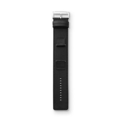S221054 - Heirloom Leather Watch Strap - Black