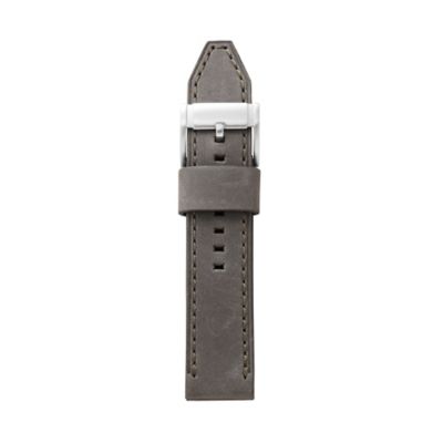 S221073 - Heirloom Leather Watch Strap - Grey