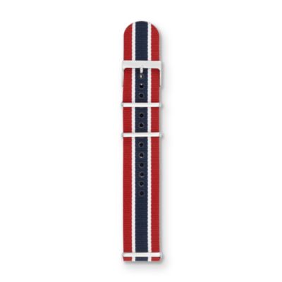 S221085 - Nylon Watch Strap - Striped