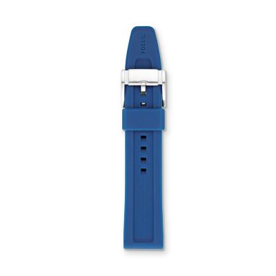 S221087 - Silicone Watch Strap - Navy
