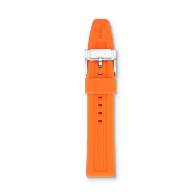 S221092 - Silicone Watch Strap - Orange