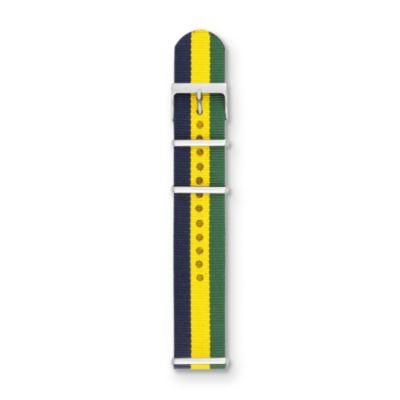 S221108 - Nylon Watch Strap - Striped