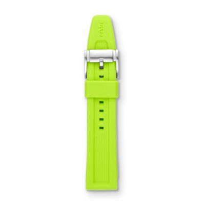 S221109 - Silicone Watch Strap - Light Green