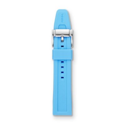S221113 - Silicone Watch Strap - Light Blue