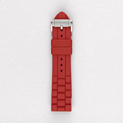 S241002 - Silicone Watch Strap - Red