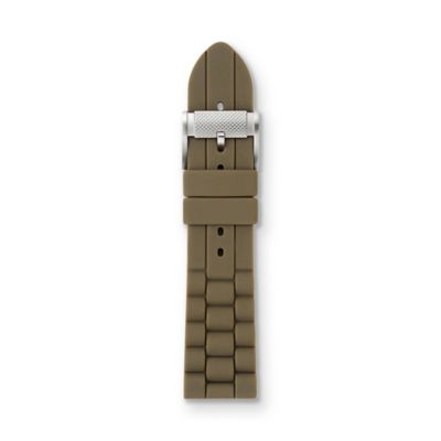 S241003 - Silicone Watch Strap - Olive