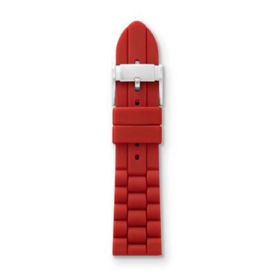 S241010 - Silicone Watch Strap - Dark Red