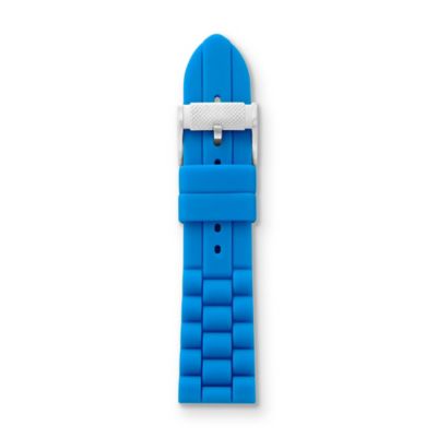 S241011 - Silicone Watch Strap - Bright Blue