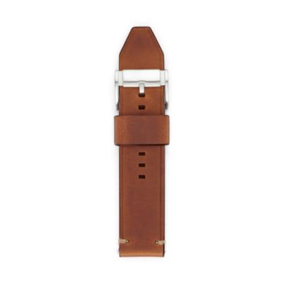 S241025 - Leather Watch Strap - Cognac