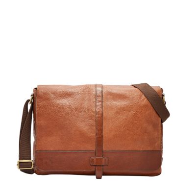 Leather Messenger Bags, Men's Courier Bags FOSSIL