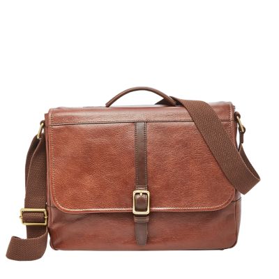 Fossil Evan Commuter  Bags Brown- SBG1212200